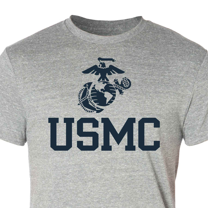 Champion USMC Jock Tag Tri-blend T-shirt - SGT GRIT