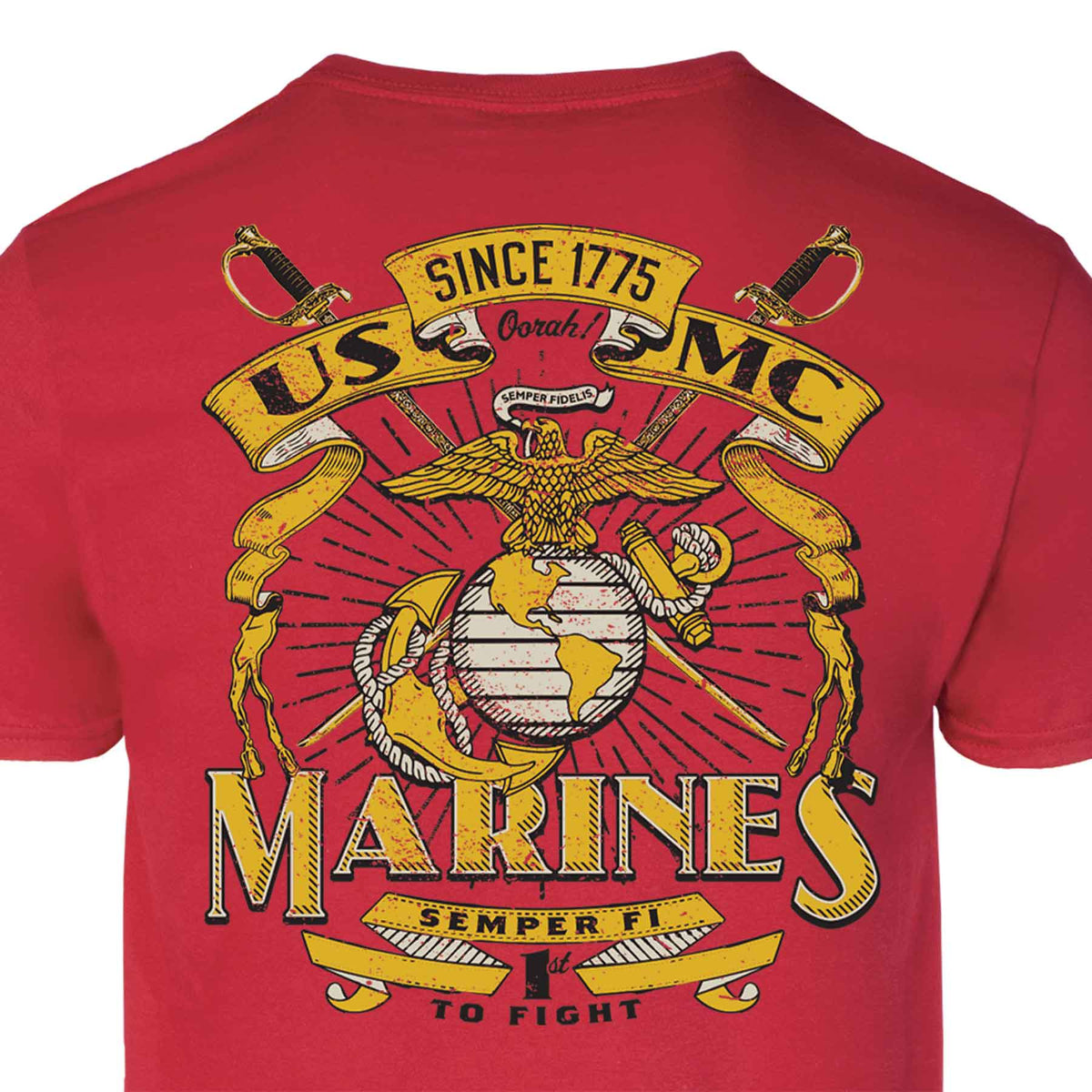 USMC Vintage Banners T-shirt – SGT GRIT
