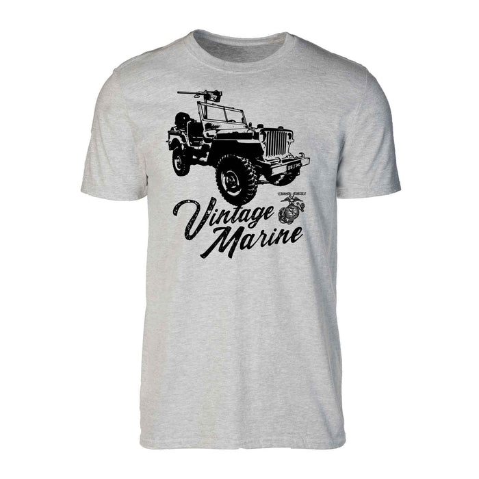 Vintage Marine Jeep T-shirt - SGT GRIT