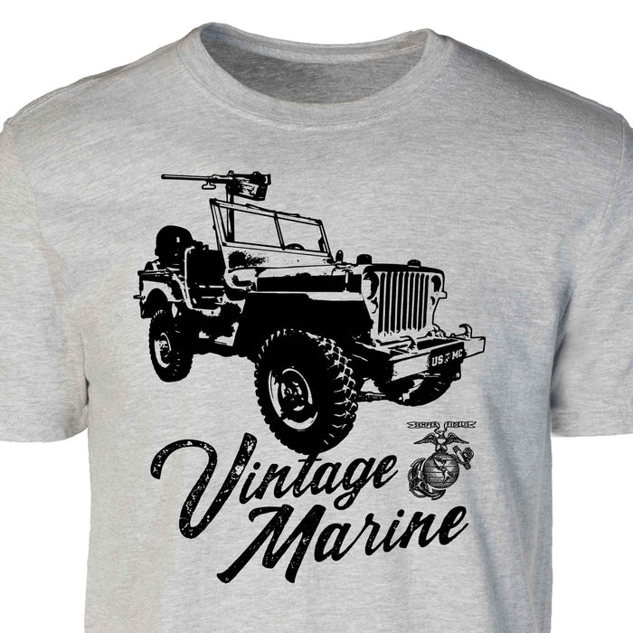 Vintage Marine Jeep T-shirt