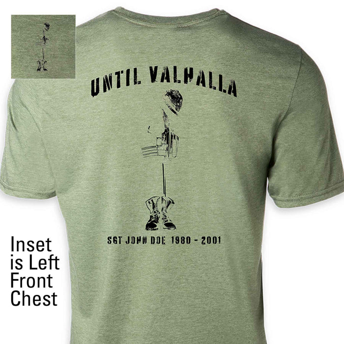 Until Valhalla Heathered T-shirt