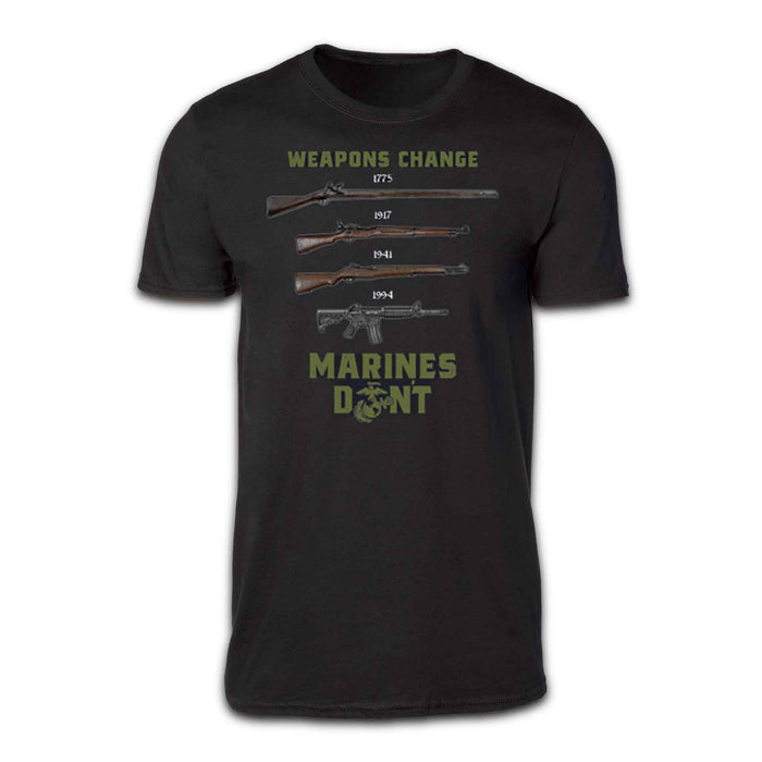 Weapons Change T-shirt