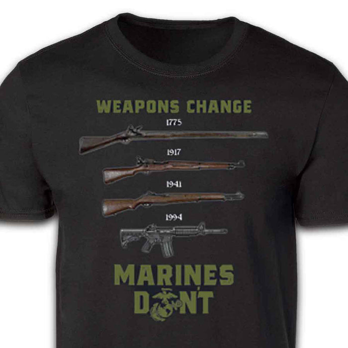 Weapons Change T-shirt - SGT GRIT