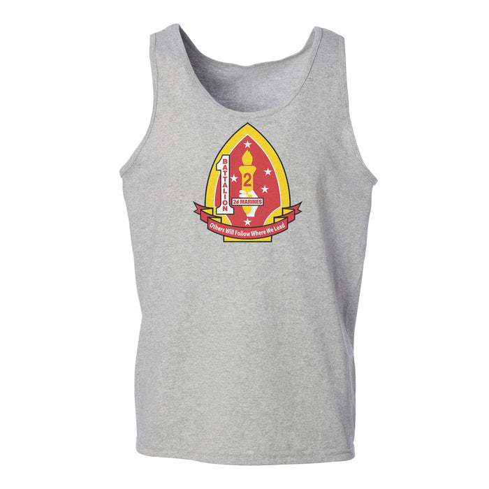 1st Battalion 2nd Marines Tank Top - SGT GRIT