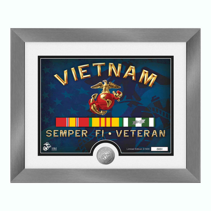 Vietnam Veteran Framed Art - SGT GRIT