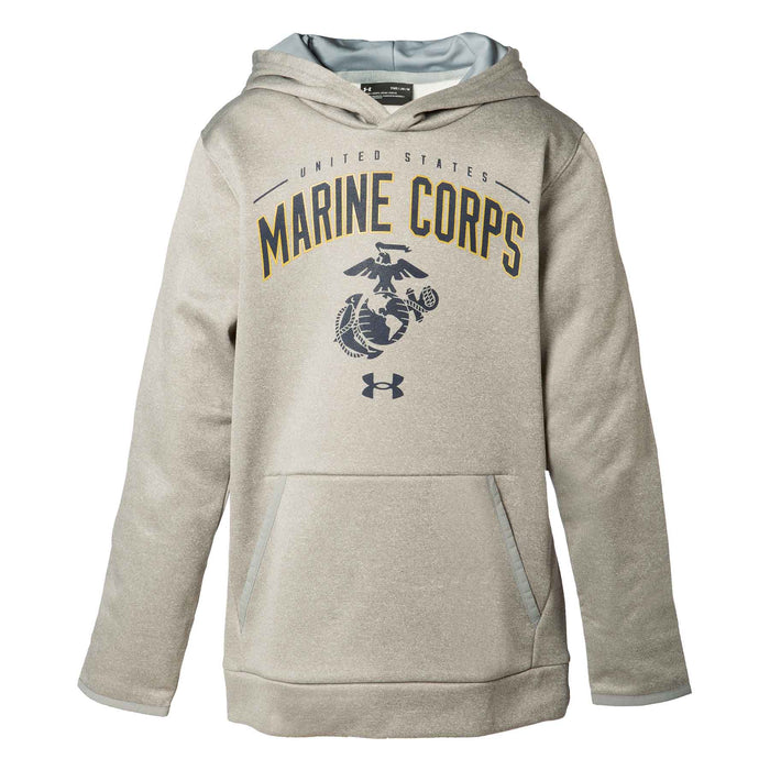 Under Armour Youth USMC Hoodie - SGT GRIT