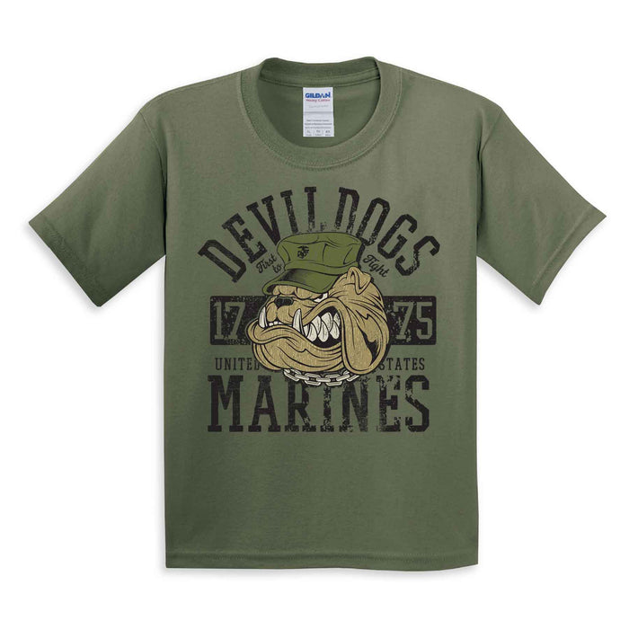 Kids Devil Dogs 1775 T-shirt