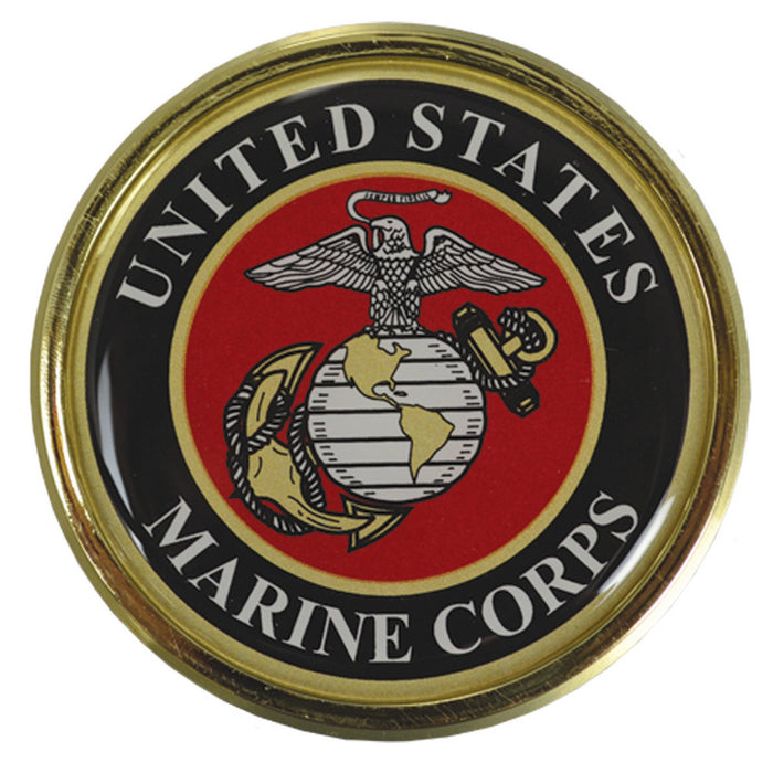 Marine Corps Chrome Auto Emblem - SGT GRIT