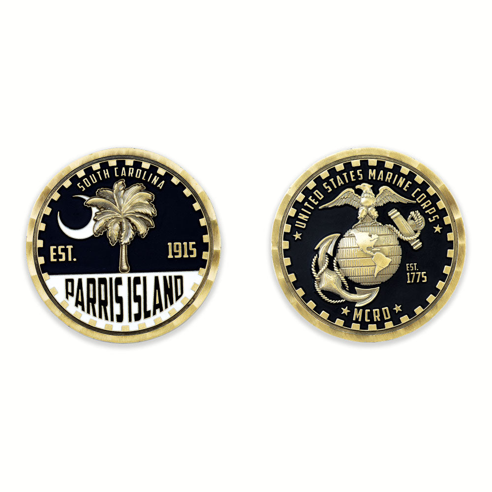 USMC Parris Island Challenge Coin – SGT GRIT