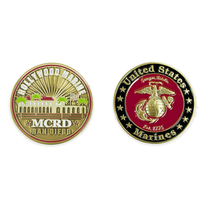 MCRD San Diego Challenge Coin - SGT GRIT