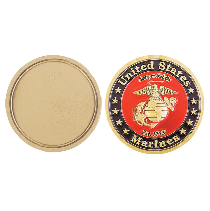 Marine Corps Personalized Challenge Coin