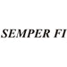 Semper Fi Vinyl Auto Decal - A - SGT GRIT