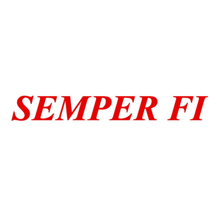 Semper Fi Logo Vector