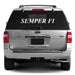 Semper Fi Vinyl Auto Decal - A - SGT GRIT