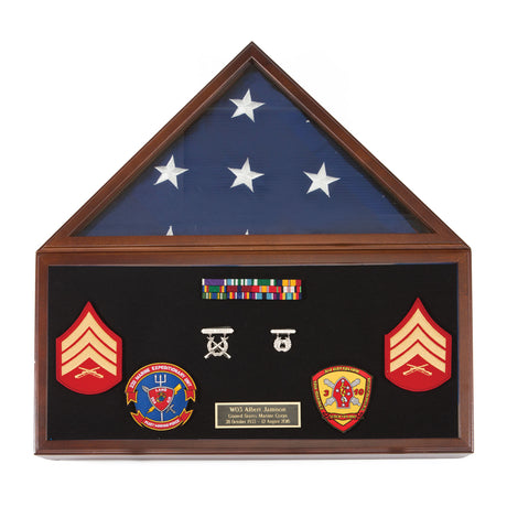 Flag & Memorabilia Case - SGT GRIT
