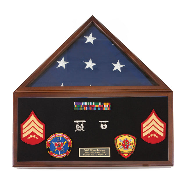 Flag & Memorabilia Case - SGT GRIT