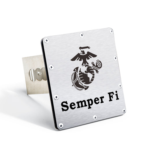 Semper Fi Class III Trailer Hitch Plug - SGT GRIT