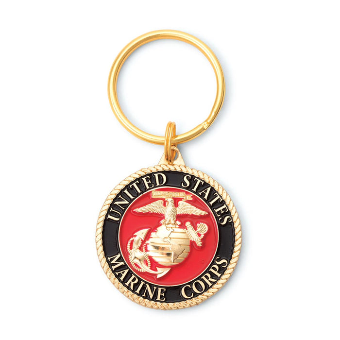 USMC Logo Key Ring