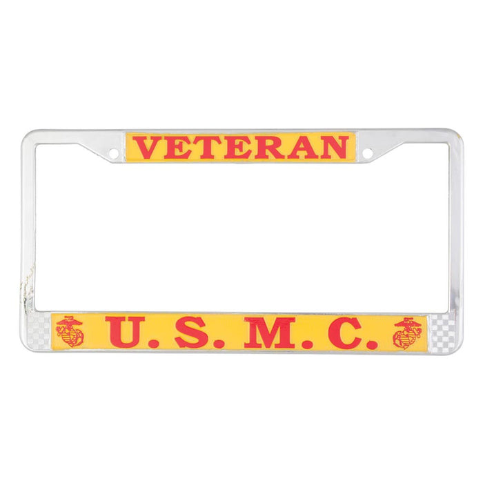 USMC Veteran License Plate Frame - SGT GRIT