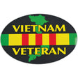 Vietnam Veteran 5 3/4 x 4 Auto Magnet - SGT GRIT