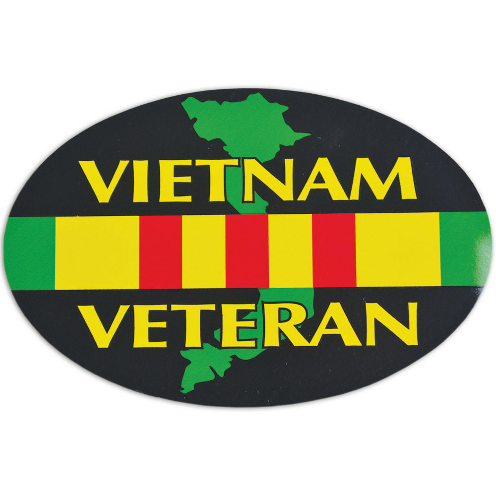 Vietnam Veteran 5 3/4 x 4 Auto Magnet - SGT GRIT