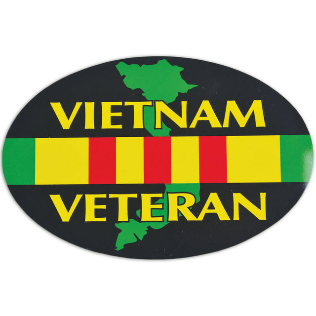 Vietnam Veteran 5 3/4 x 4 Auto Magnet - SGT GRIT