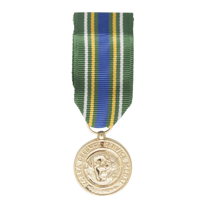 Korean Defense Service Mini Medal - SGT GRIT