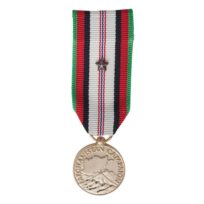 Afghanistan Campaign Mini Medal - SGT GRIT