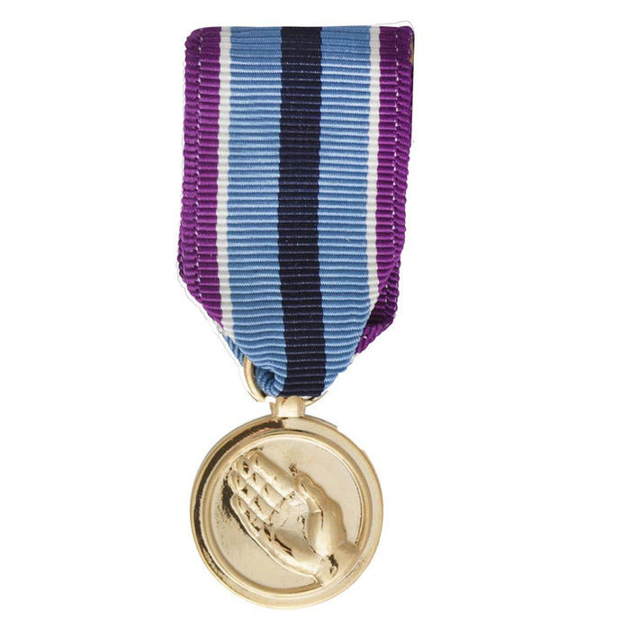 Humanitarian Service Mini Medal - SGT GRIT