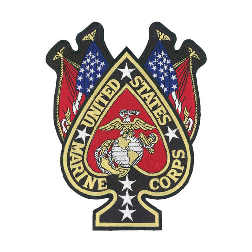 Large USMC Emblem Patch 10-inch -  — SGT GRIT