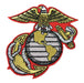 Eagle Globe and Anchor 7¼" Patch - SGT GRIT