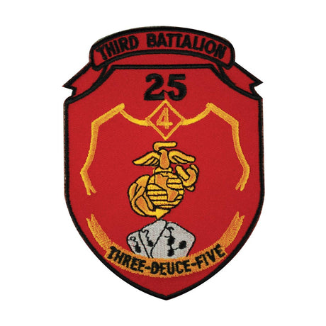3rd Battalion 25th Marines 4th Marine Division Patch - SGT GRIT