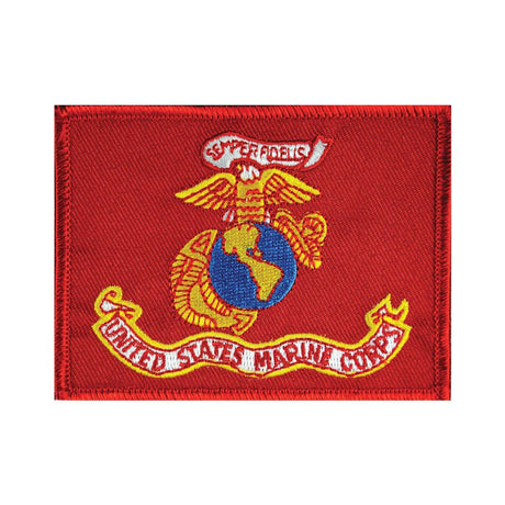 USMC Flag Patch with Hook & Loop Backing - SGT GRIT