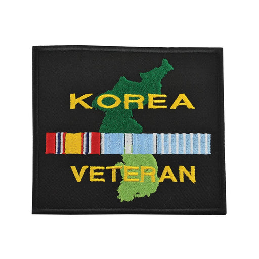 Korea Veteran Patch with Country and Ribbons - SGT GRIT