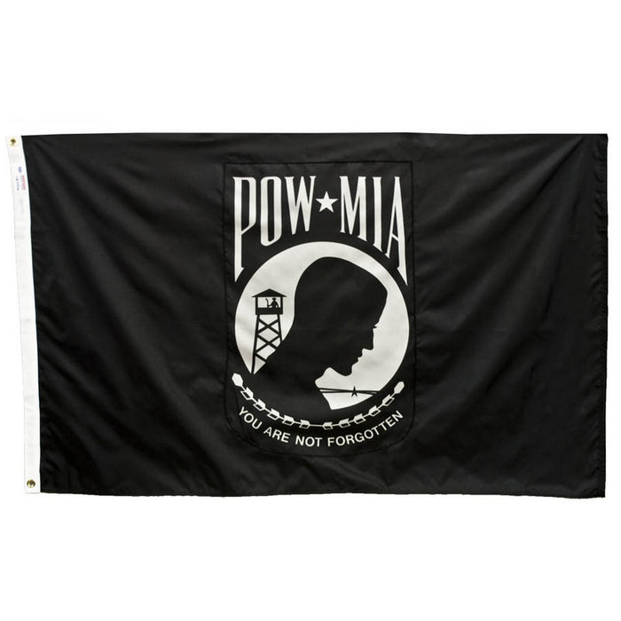 POW MIA 5' x 3' Nylon Flag - SGT GRIT