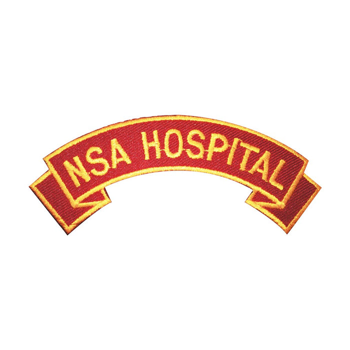 NSA Hospital Rocker Patch - SGT GRIT