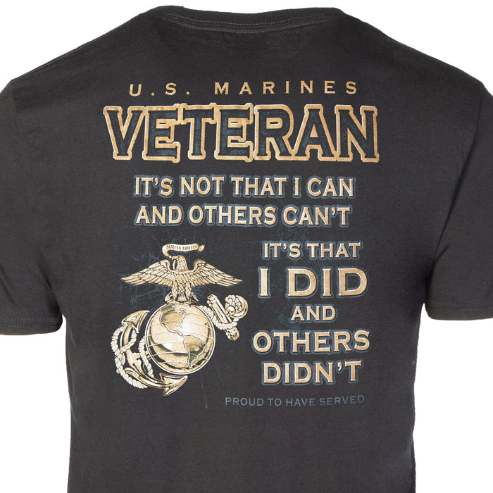 Marine Corps Veteran 'Proud To Have Served' T-shirt