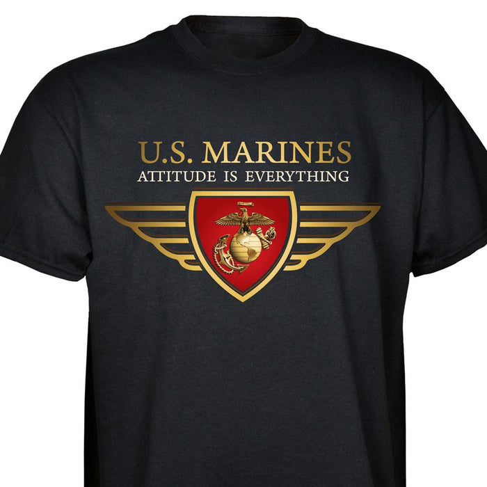 US Marines Attitude Is Everything T-shirt - SGT GRIT