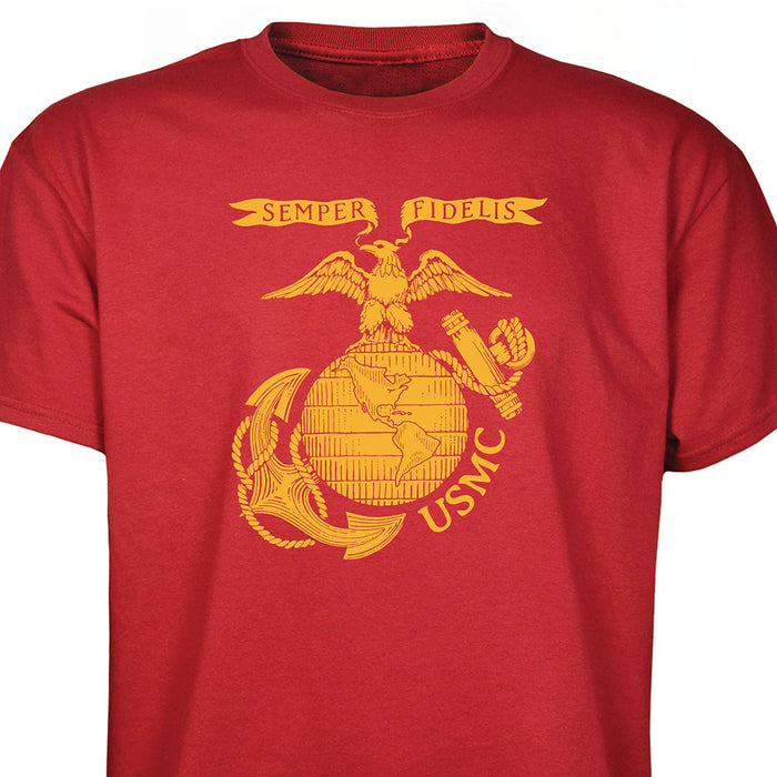 Large Eagle, Globe, and Anchor T-shirt - SGT GRIT