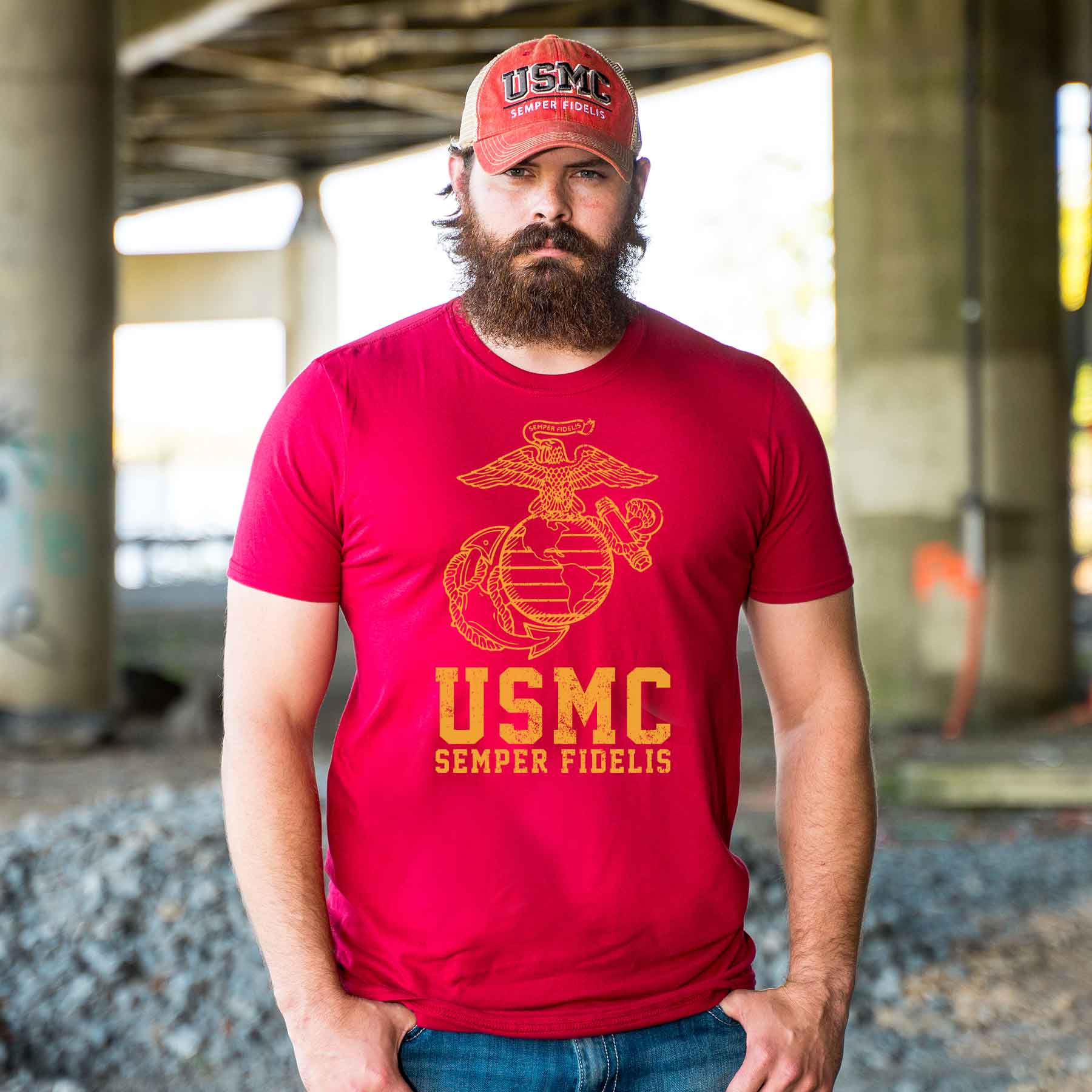 USMC Semper Fidelis T-shirt - SGT GRIT