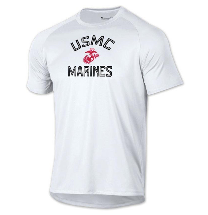 Under Armour USMC Marines Short Sleeve Tech Tee - SGT GRIT