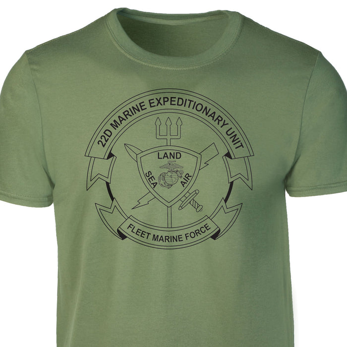 22nd MEU - Fleet Marine Force T-shirt