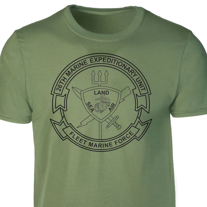 26th Marines Expeditionary Unit - FMF T-shirt - SGT GRIT