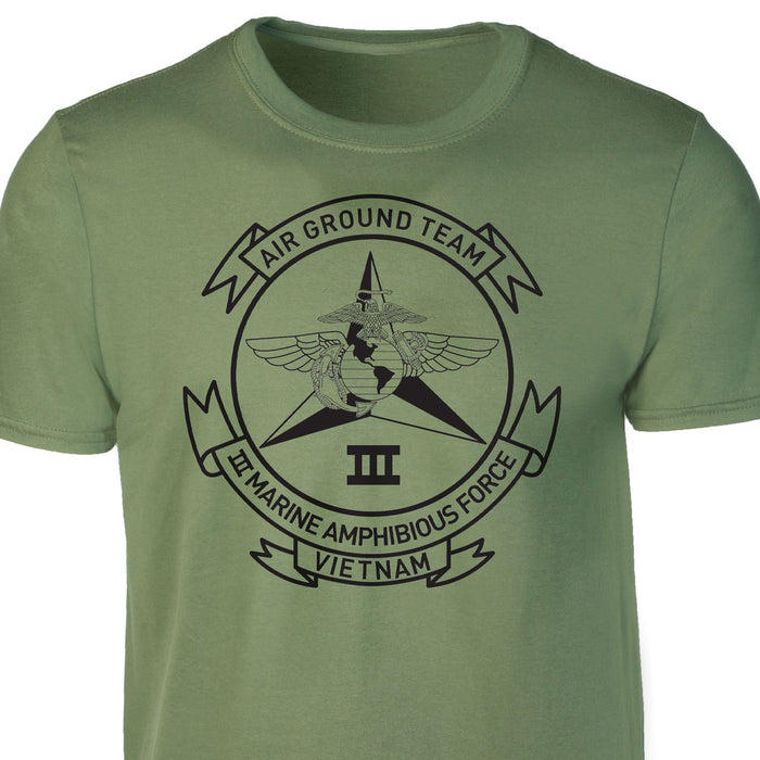 III MAF Air Ground Team Vietnam T-shirt - SGT GRIT