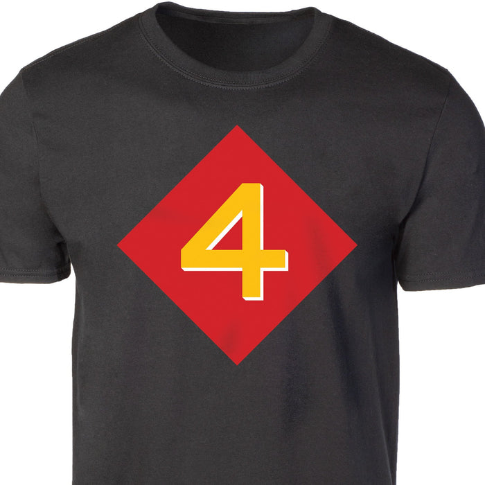 4th Marine Division T-shirt - SGT GRIT