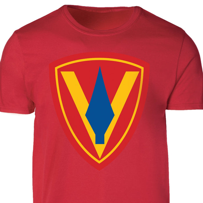 5th Marine Division T-shirt - SGT GRIT