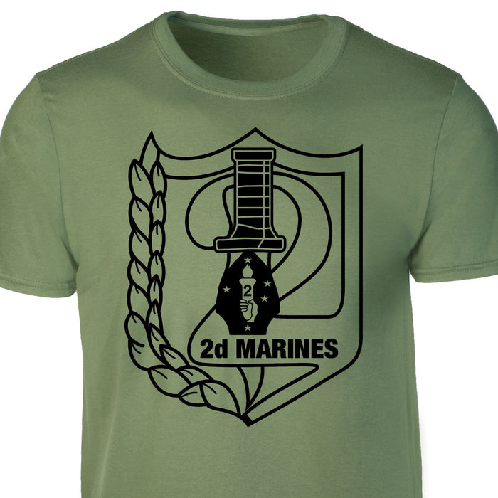 2nd Marines Regimental T-shirt - SGT GRIT