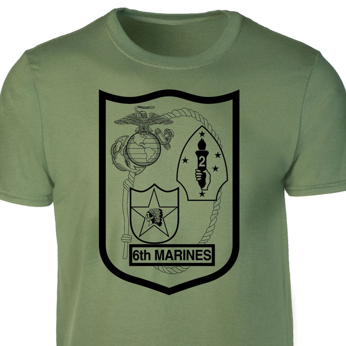 6th Marines Regimental T-shirt - SGT GRIT