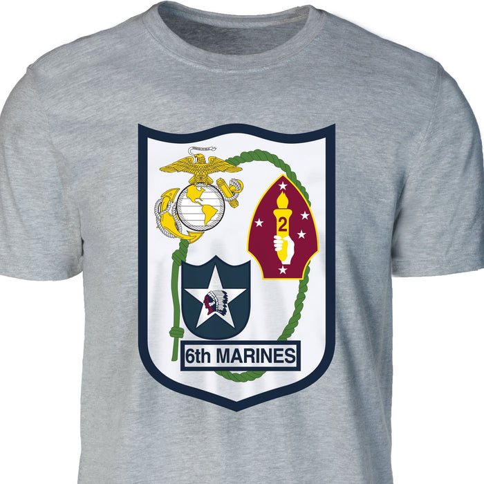 6th Marines Regimental T-shirt - SGT GRIT
