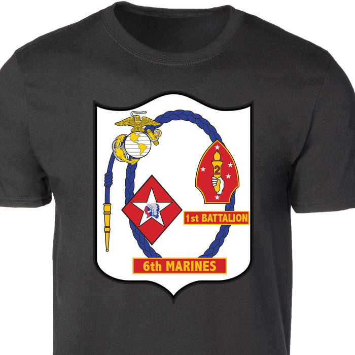 1st Battalion 6th Marines T-shirt